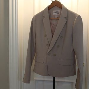 Beige Long sleeve Formal Blazer